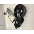 AL-KO Stützrad halbautomatisch Vollgummi, Stahlfelge...