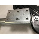 AL-KO Stützrad halbautomatisch Vollgummi, Stahlfelge 260 x 65