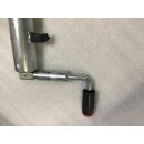 AL-KO Stützrad halbautomatisch Vollgummi, Stahlfelge 260 x 65