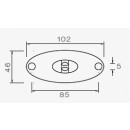 Aspöck Flatpoint II LED weiß, DC-Kabel