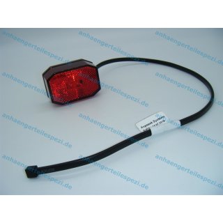 Aspöck Flexipoint rot LED mit DC-Kabel