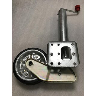 AL-KO Stützrad halbautomatisch Vollgummi, Stahlfelge 200 x 50