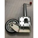 AL-KO Stützrad halbautomatisch Vollgummi, Stahlfelge...