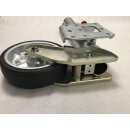 AL-KO Stützrad halbautomatisch Vollgummi, Stahlfelge...