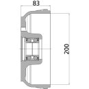 Bremstrommel Typ 20-2425/1 112x5 inkl. Lager 13 Zoll