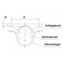 Auflagebock 60 mm rund