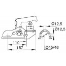 Zugkugelkupplung Winterhoff WW30 D2 45/46 mm rund