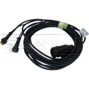 Kabel Multipoint 13-polig 5 Meter DC Abgang 0,2 Meter