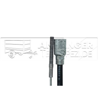 2er Set Bremsseil Anhänger - Glocke 26mm - HL 1130 mm - für ALKO