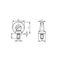 Ringschraube M12 verzinkt