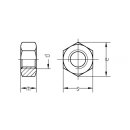 MUTTER M10X1.0 DIN439-04