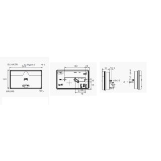 Aspöck Multi LED 2 Komplettleuchte rechts