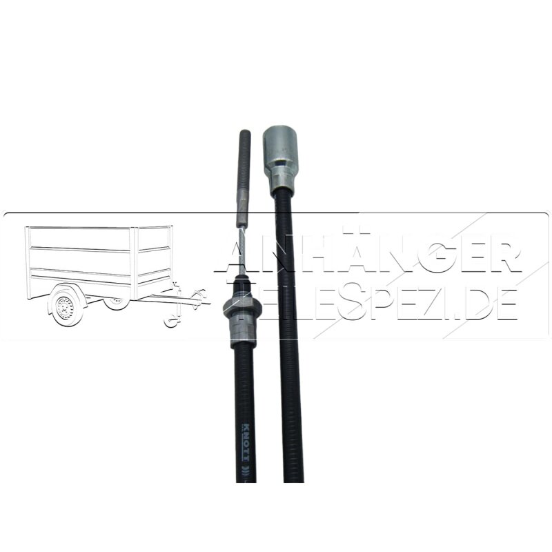 Remkabel 1530mm voor Knott/Schlegl/Nieper/Avonride - bus 22mm