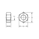 Sechskantmutter M10 Din 934