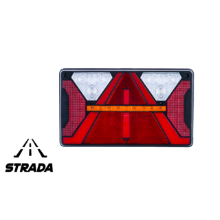 Strada LED Komplettleuchte rechts mit Nebelschlussleuchte