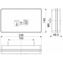 Strada LED Komplettleuchte rechts mit Nebelschlussleuchte
