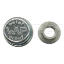 Fettkappe und Flanschmutter WAP 64,8 mm wasserdicht